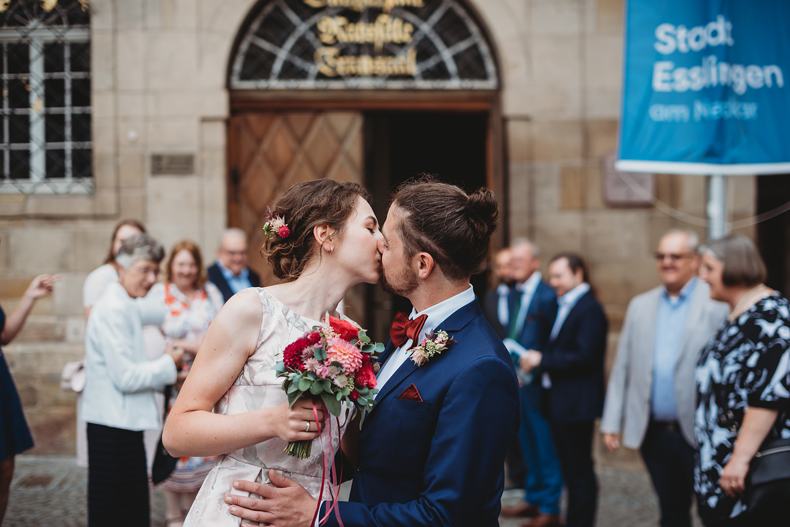 Katrin & Dominik, Shooting und Trauung in Esslingen